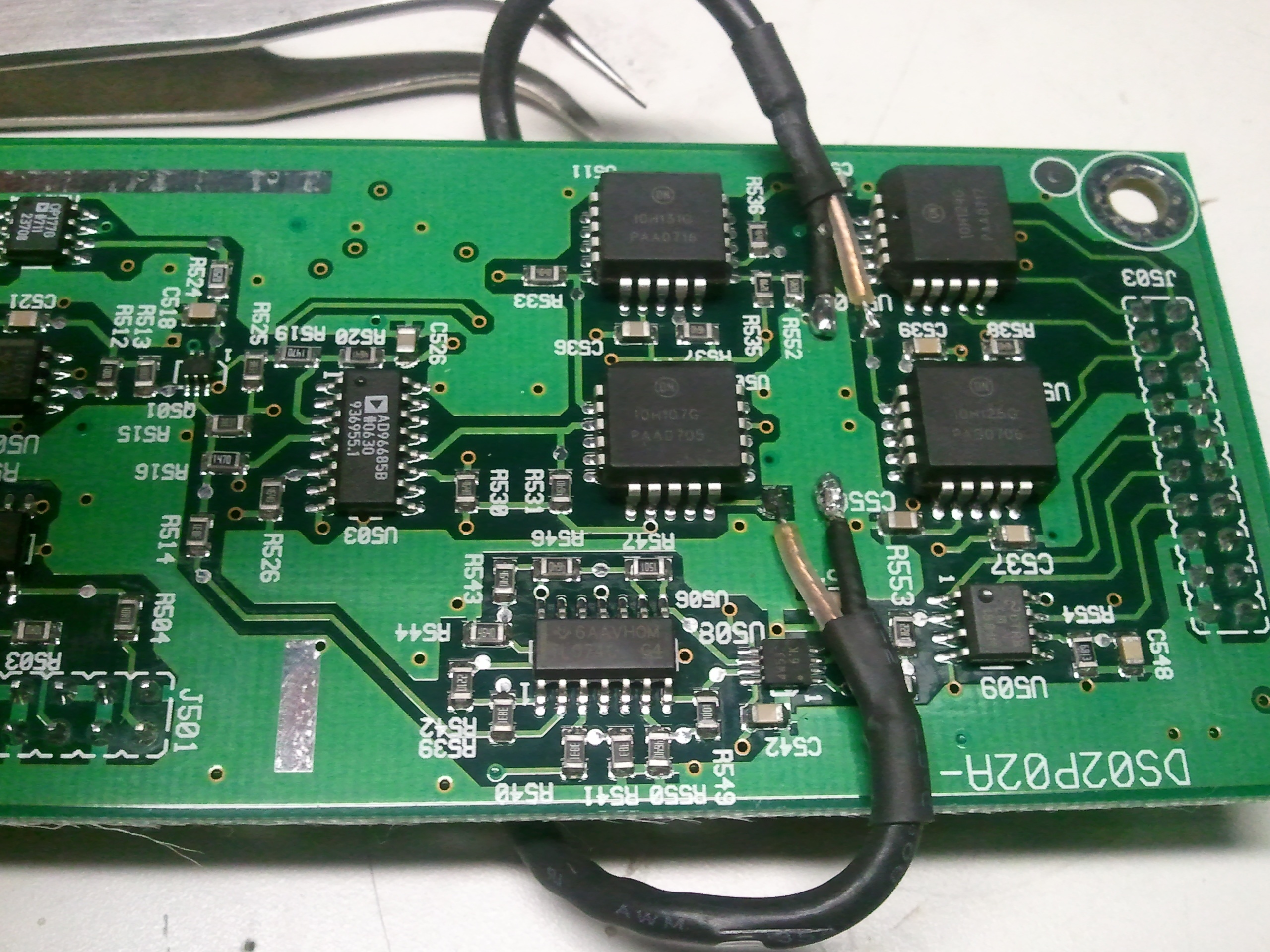 Trigger Board 1 Logic Closeup